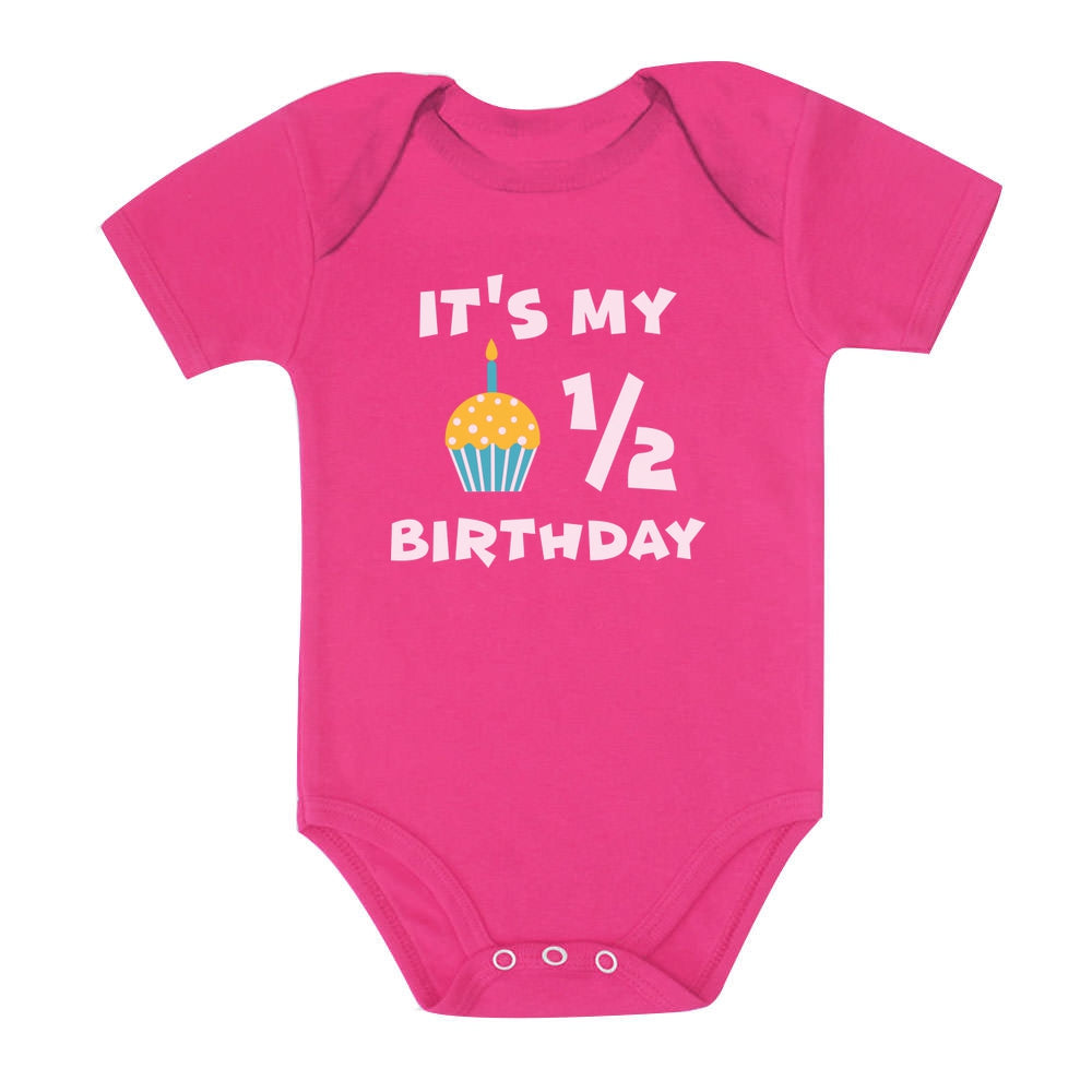 It's My Half Birthday Baby Bodysuit