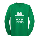Cute Irish Clover St. Patrick's Day Shamrock Toddler Kids Long sleeve T-Shirt