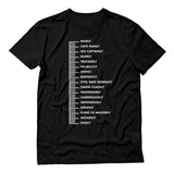 Beard Scale Funny Gift Idea T-Shirt 