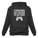 I Paused My Game To Be Here Hoodie (Sweatshirt)