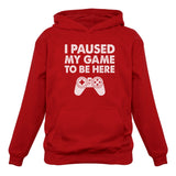 I Paused My Game To Be Here Hoodie (Sweatshirt)