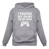 I Paused My Game To Be Here Hoodie (Sweatshirt)