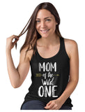 Dad Of The Wild One T-shirt Mom Tank Top Matching Couples Funny 1st Birthday Set