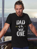 Dad Of The Wild One T-shirt Mom Tank Top Matching Couples Funny 1st Birthday Set