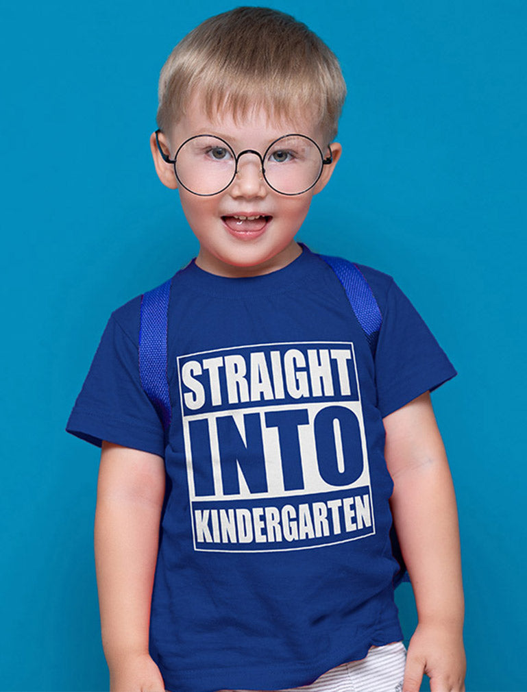 Straight Into Kindergarten Toddler Kids T-Shirt