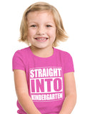 Straight Into Kindergarten Toddler Kids T-Shirt
