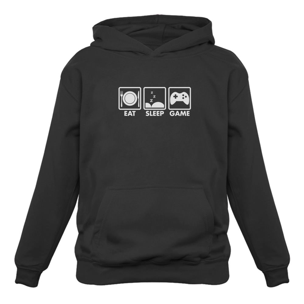 Eat Sleep Game - Cute Hoodie For Gamers