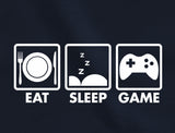 Eat Sleep Game - Cute Hoodie For Gamers 