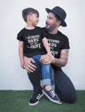 Awesome Dads Has Beards and Tattoos Matching Shirts For Father & Child