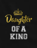 Father & Daughter King Father's Day Gift Dad & Toddle Girl T-Shirts Matching Set 