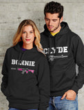 Bonnie & Clyde Him & Her Matching Couples Hoodies