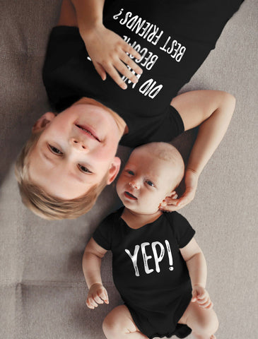 Big Brother/Sister Baby Brother/Sister Best Friends Outfit
