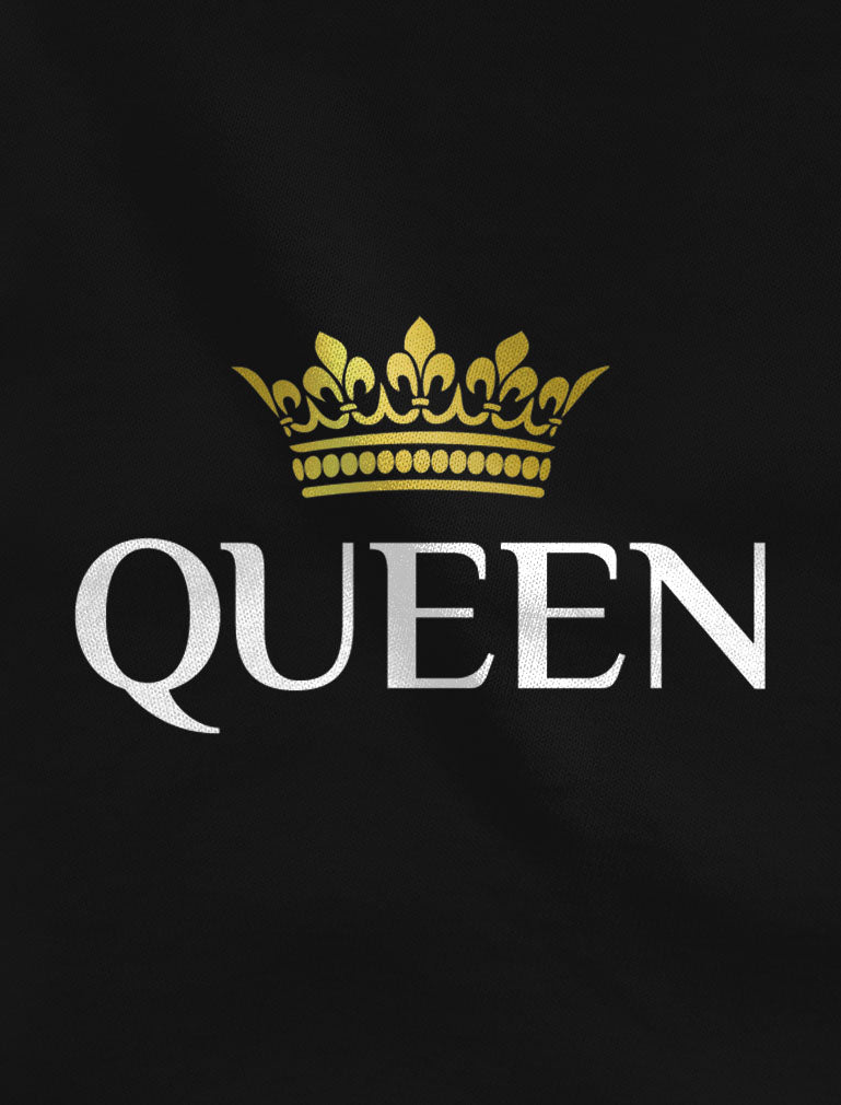 King & Queen Matching Couples Long Sleeve T-Shirt Set - Valentine's Day Gift