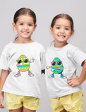 Flossing and Dabbing Easter Egg - Cute Matching T-Shirts Set