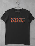 King Queen Tiger Matching Couple Set His and Hers T-Shirts Anniversary Gifts 