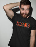 King Queen Tiger Matching Couple Set His and Hers T-Shirts Anniversary Gifts
