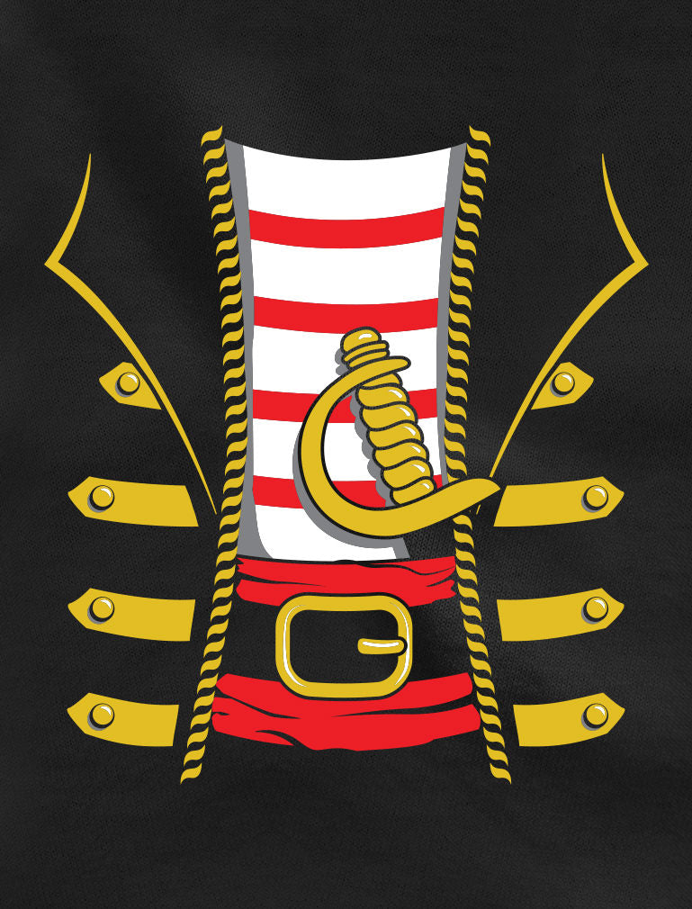 Pirate Buccaneer Costume Toddler Kids T-Shirt