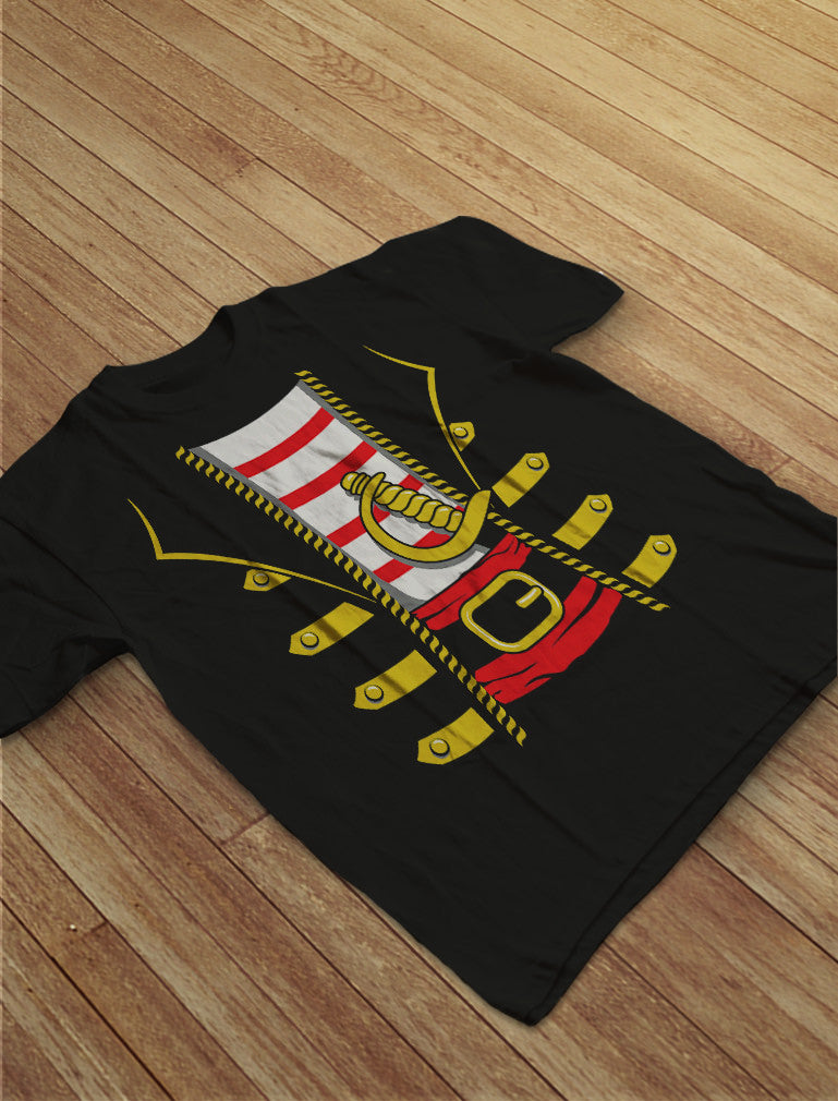 Pirate Buccaneer Costume Toddler Kids T-Shirt