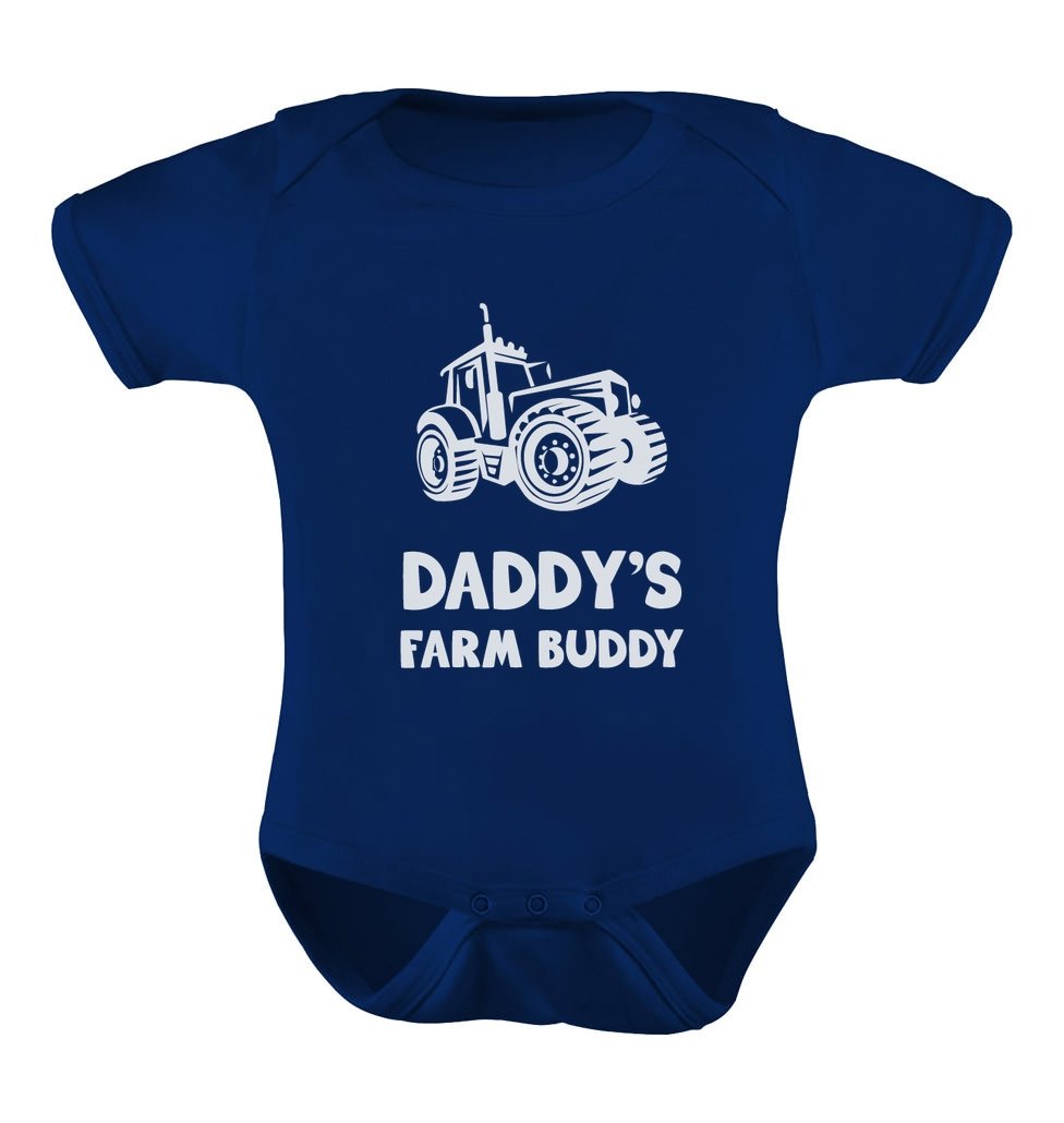 TeeStars - Daddy's Farm Buddy - Cute Farmers Babies Gift Baby Bodysuit 