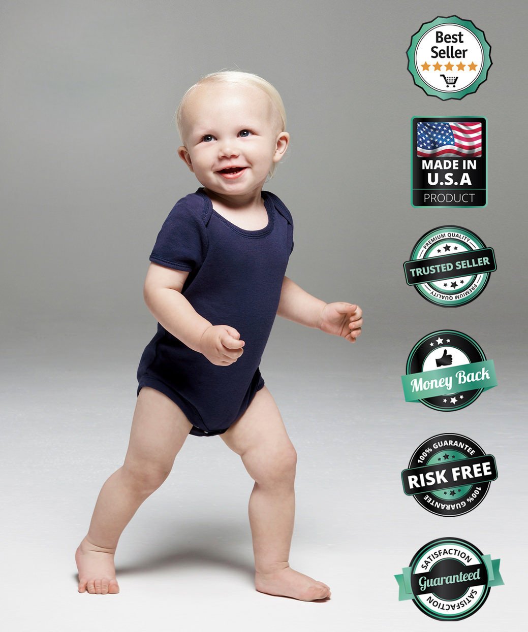 TeeStars - Daddy's Farm Buddy - Cute Farmers Babies Gift Baby Bodysuit 
