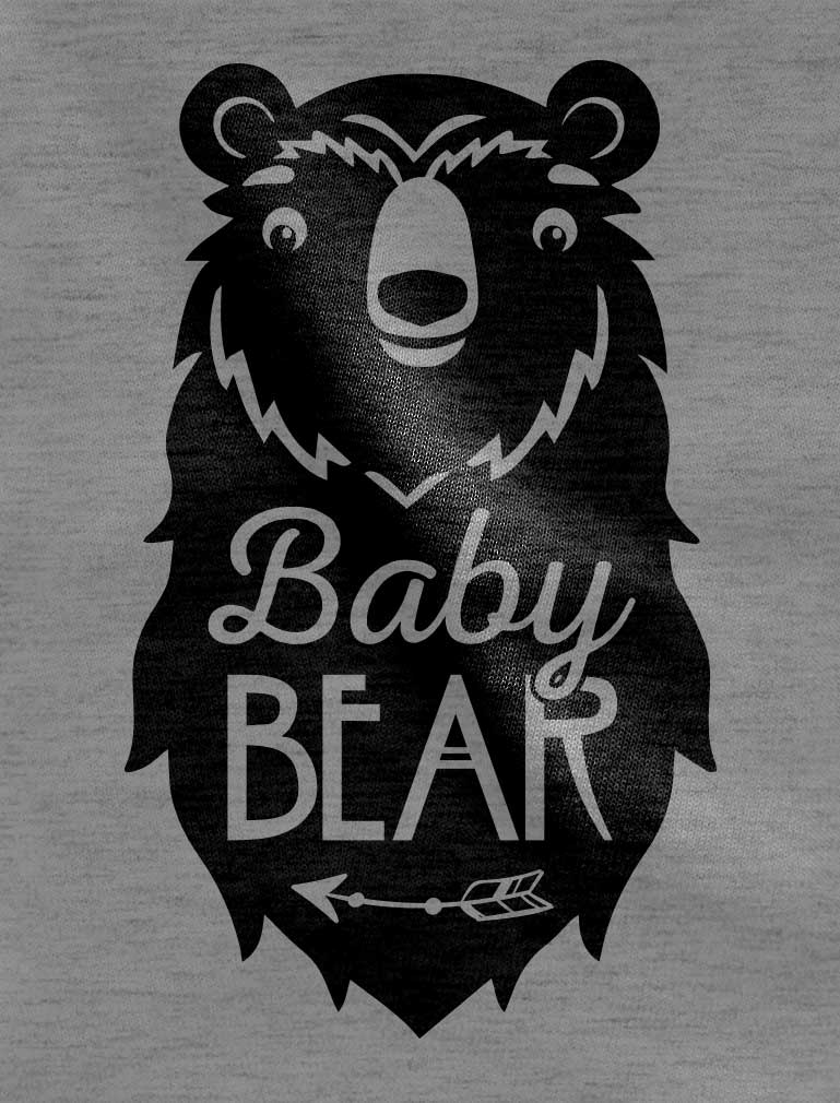 Big Brother Bear shirt Little Baby Boy Girl bodysuit Matching Sibling Outfit Set - Toddler Gray / Baby Gray 7