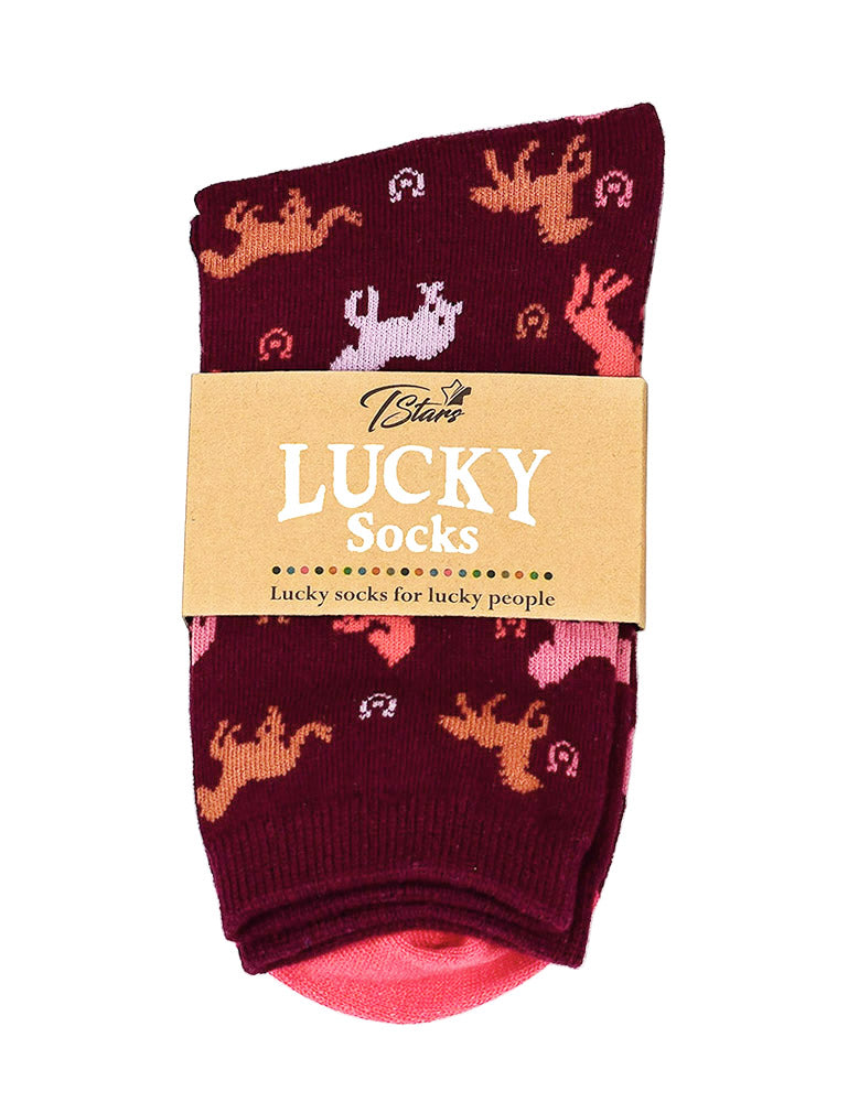Gift for Horse Lover - Horse Socks for Women Girls, Novelty Horse Crew Socks - Multicolor 6