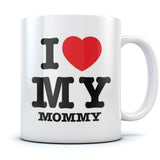 Thumbnail I Love Heart My Mommy Mug White 1