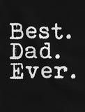 Thumbnail Best Dad Ever Father Day Appreciation Gift Idea Cool Design T-Shirt Black 2
