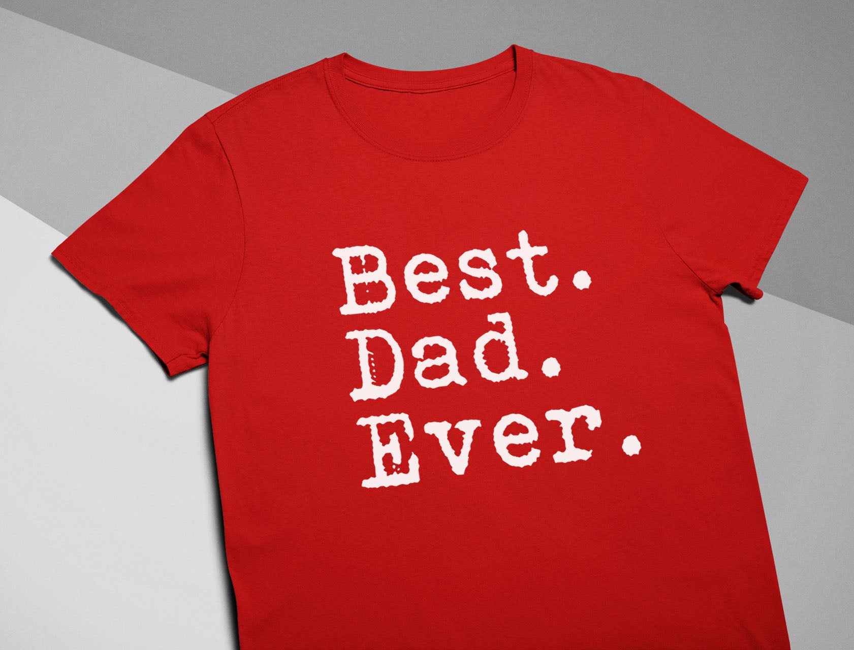 Best Dad Ever Father Day Appreciation Gift Idea Cool Design T-Shirt - Black 4