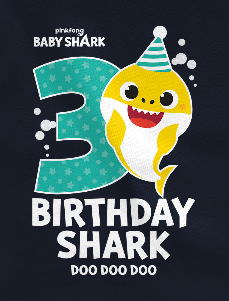 2nd Birthday Outfit Baby Shark Birthday Shirt 3rd Birthday Baby