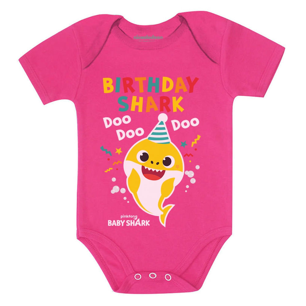 Baby Shark Outfit 1st 2nd Birthday Shark Gift Birthday Boy Girl Baby Bodysuit 