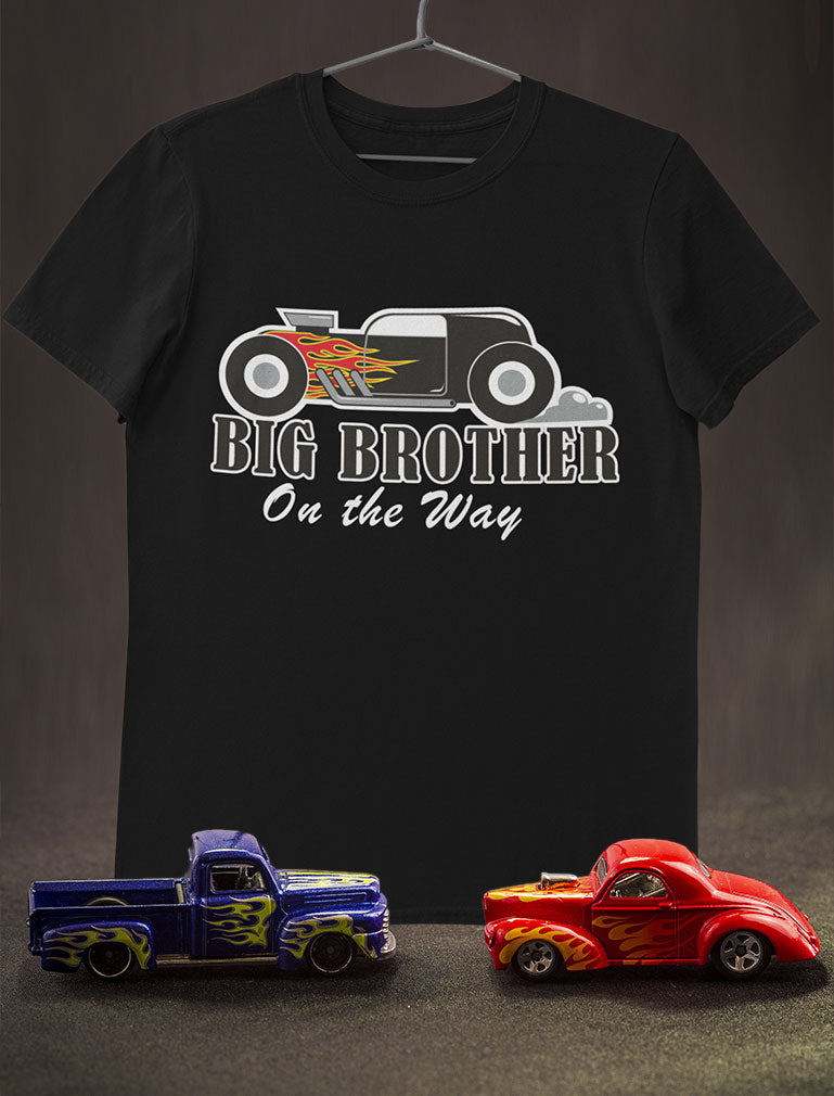 Big Brother Shirt for Boy Big Brother Announcement Toddler Toddler Kids T-Shirt 