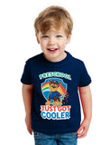 Thumbnail Paw Patrol Preschool Shirt for Boys Just Got Cooler Chase Toddler Kids T-Shirt Navy 4