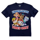 Paw Patrol Kindergarten Shirt Back to School Boys T-shirt Toddler Kids T-Shirt 