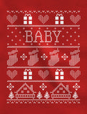 Thumbnail Baby Ugly Christmas Baby Long Sleeve Bodysuit Green 6
