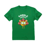 Little Turkey Thanksgiving Gobble Toddler Kids T-Shirt 