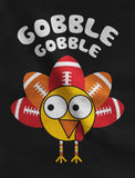 Little Turkey Thanksgiving Gobble Toddler Kids Long sleeve T-Shirt 