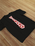 Thumbnail Red Hearts Tie for Valentine's Day Love T-Shirt Navy 8