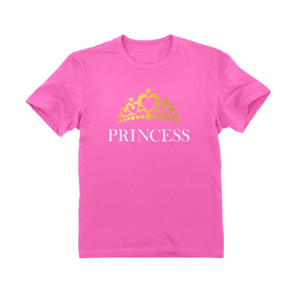 Princess Crown Toddler Kids T-Shirt 
