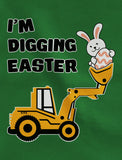 Thumbnail I'm Digging Easter Cute Bunny Toddler Kids T-Shirt Banana 5