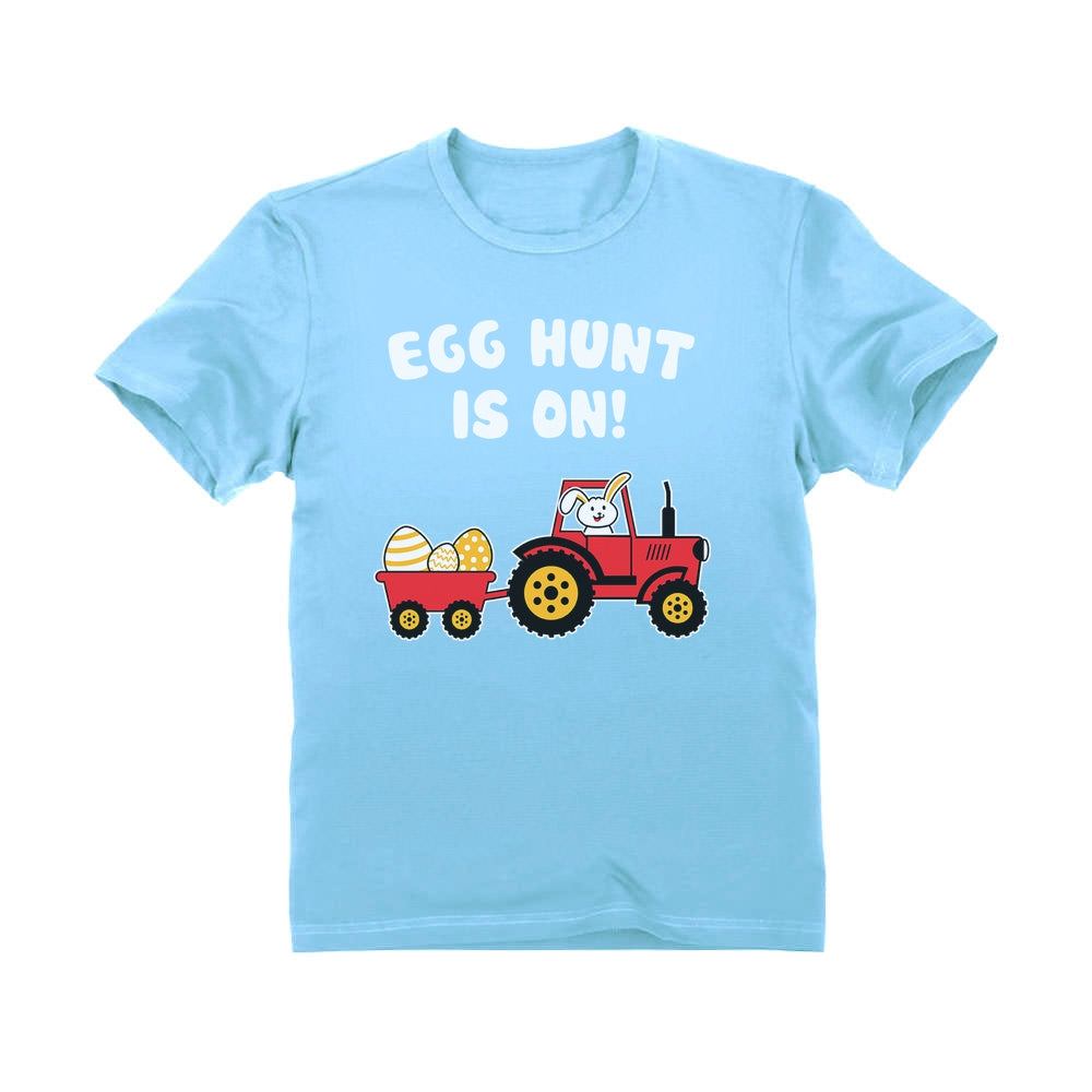 Easter Egg Hunt Gift Toddler Kids T-Shirt - California Blue 1