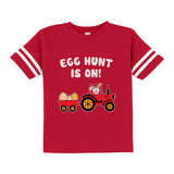 Thumbnail Easter Egg Hunt Gift Toddler Jersey T-Shirt Red 3