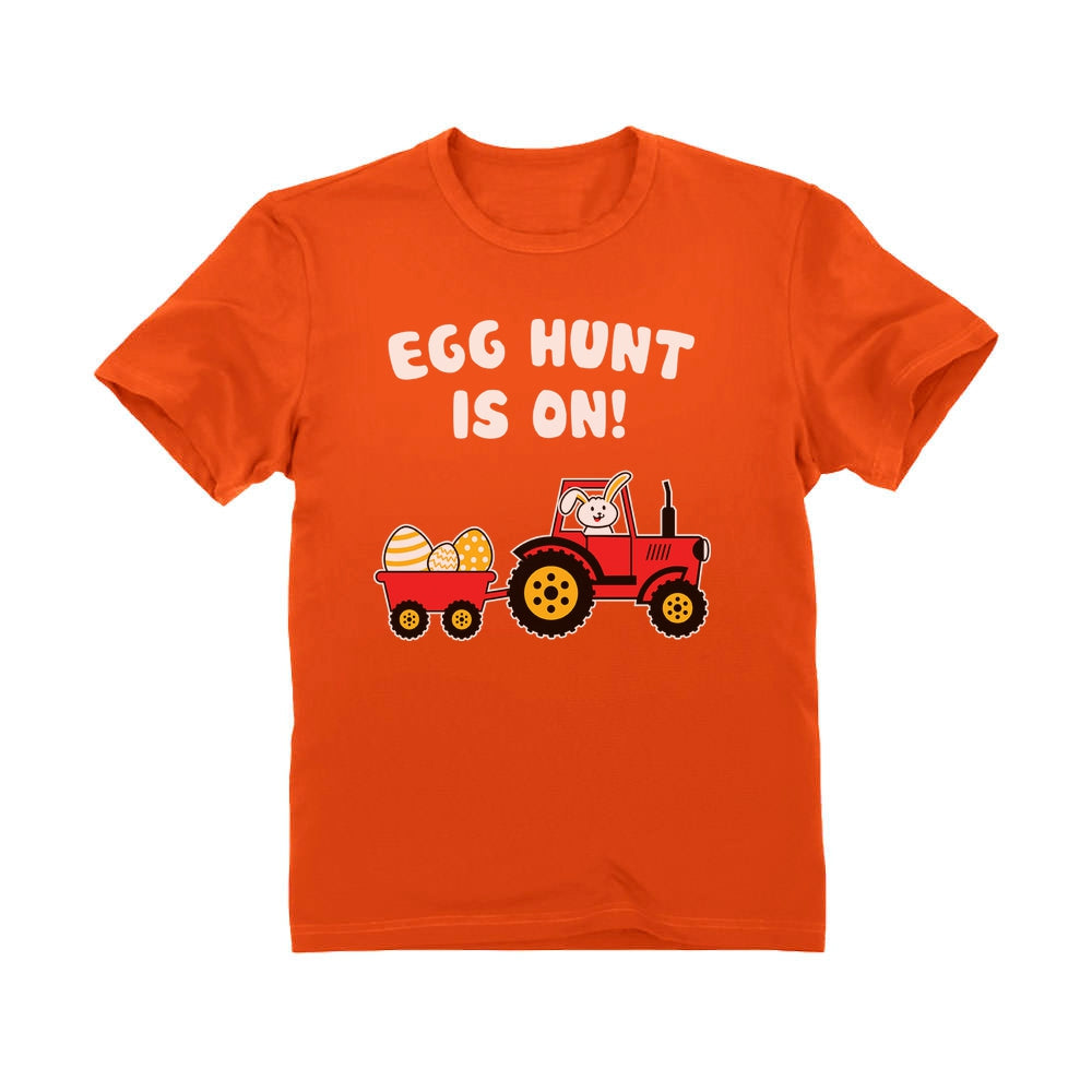 Easter Egg Hunt Gift Toddler Kids T-Shirt - Orange 2