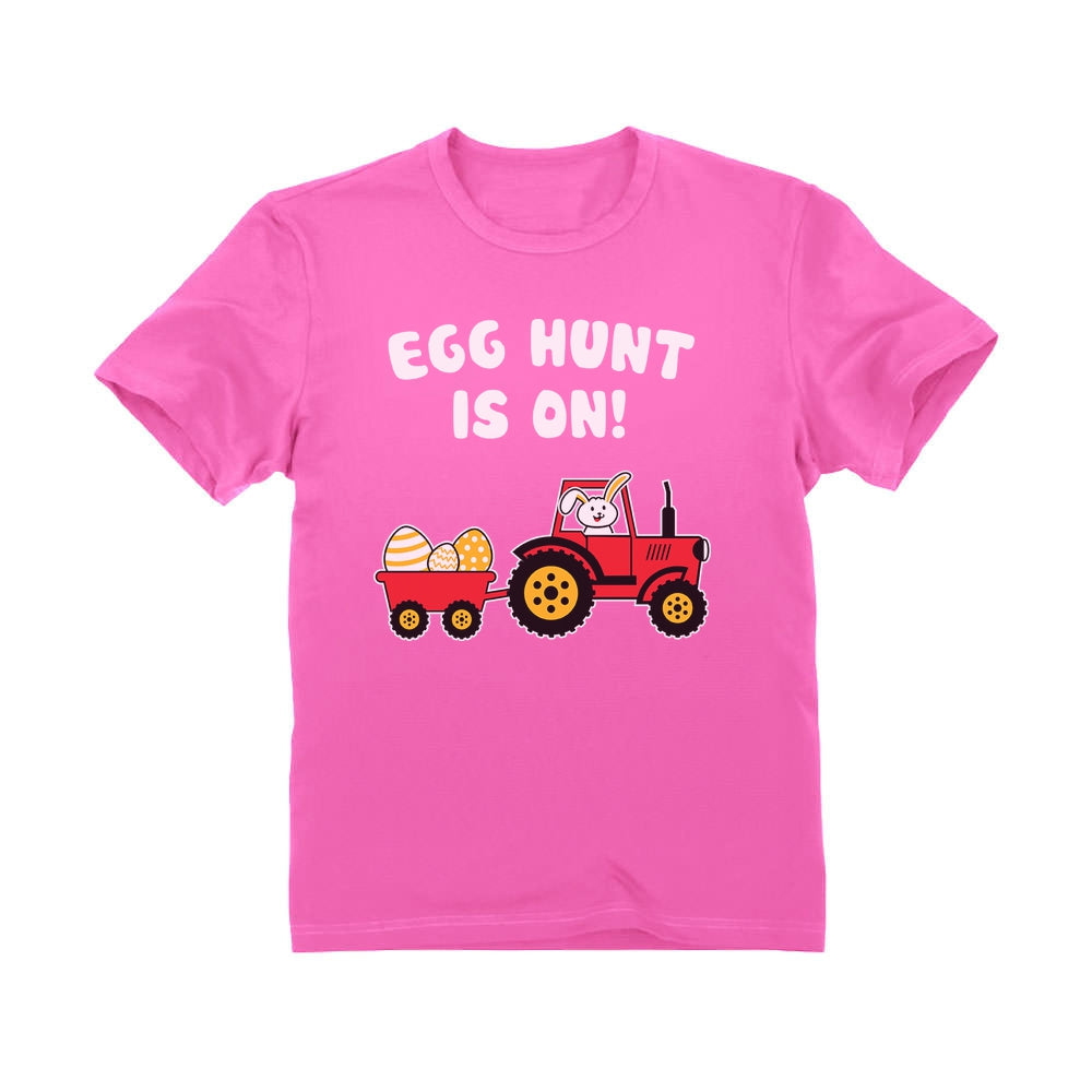 Easter Egg Hunt Gift Toddler Kids T-Shirt - Pink 3