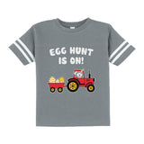 Thumbnail Easter Egg Hunt Gift Toddler Jersey T-Shirt Gray 1