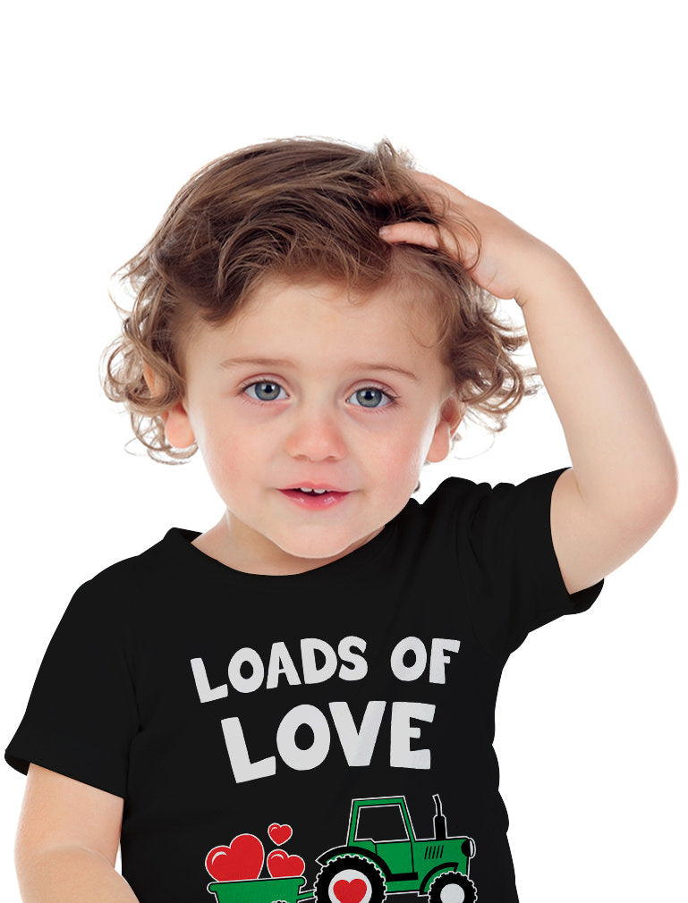 Loads of Love Valentine's Gift Toddler Kids T-Shirt - Navy 7
