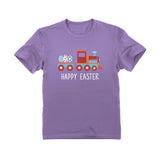 Thumbnail Easter Egg Hunt Happy Easter Train Toddler Kids T-Shirt Lavender 5