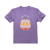 Thumbnail Eggstra Cute Decorated Easter Egg Toddler Kids T-Shirt Lavender 1