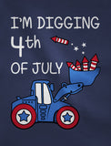 I'm Digging 4th of July Toddler Kids T-Shirt 
