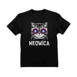 Thumbnail Meowica Toddler Kids T-Shirt Black 2